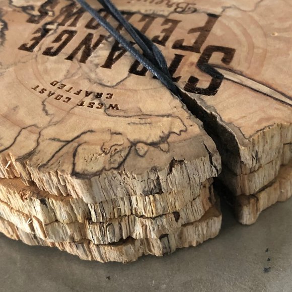 A set of Driftwood Coasters from Strange Fellows - Picture 16 of 16
